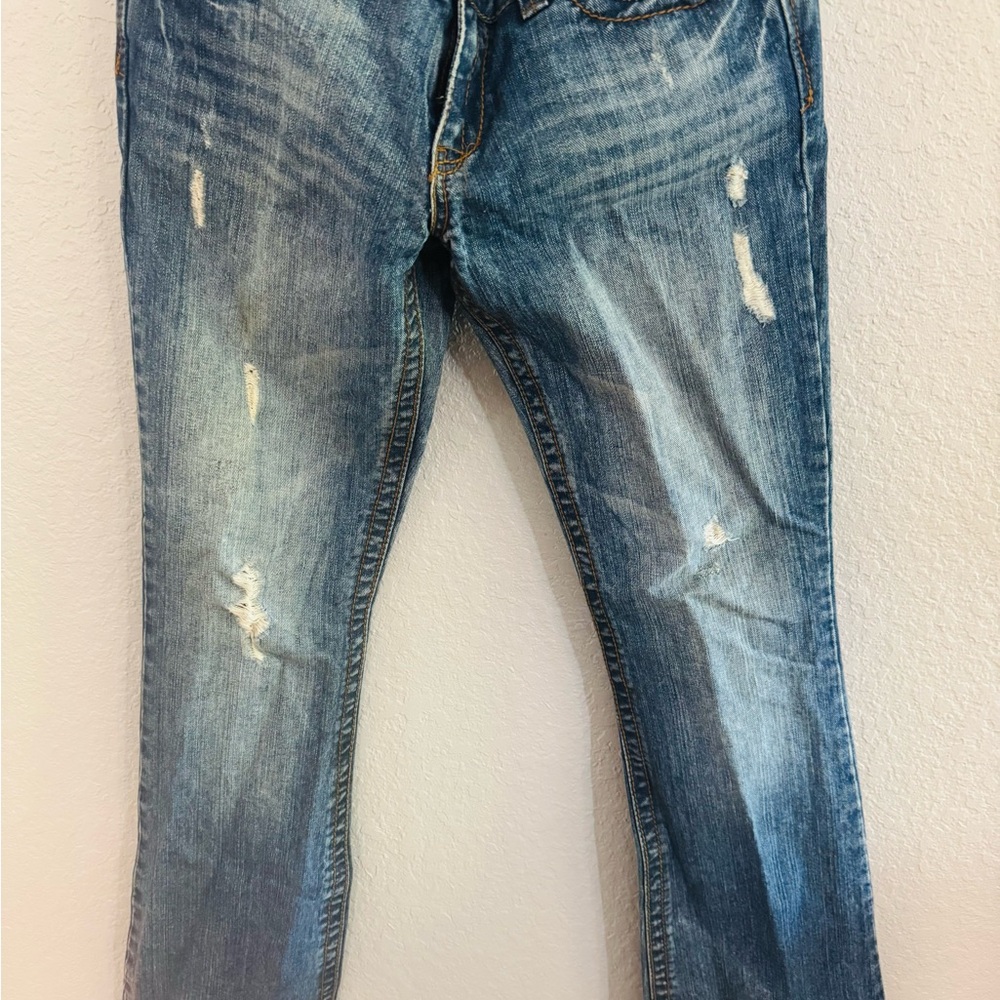 Aeropostale Denim Skinny Flare Jeans